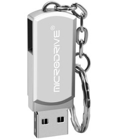 Resim Rogfer Microdrive 128gb Usb 2.0 Anahtarlıklı Yaratıcı Kişilik Metal U Disk Gümüş Diğer 