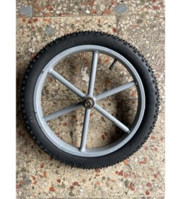 Resim Skygo BFS Seyyar Tezgah / Araba Tekerleği 40 Cm - Borulu Jant (jant Boyu:30 Cm) 