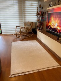 Resim AÇIK KREM DEKORATİF HALI - 80*300 cm 
