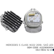 Resim Mercedes S Class W222 2018-Sağ Led Mod A2229069104 