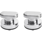 Resim Sunshinee Vantuz Kolu Kapı 2 Parça Vantuz Kolu Çekmece Dolap Buzdolabı Kapı Cam Taşınabilir Hareketlilik Kolu Gümüş (Yurt Dışından) 