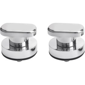 Resim Sunshinee Vantuz Kolu Kapı 2 Parça Vantuz Kolu Çekmece Dolap Buzdolabı Kapı Cam Taşınabilir Hareketlilik Kolu Gümüş (Yurt Dışından) 