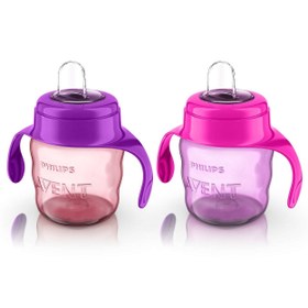 Resim Avent Eğitici Damlatmaz Bardak 200 ml 6m+ Mor - Mor / STD 