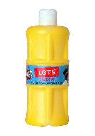 Resim Lets Akrilik Boya 500 Ml. Sarı L-5301 