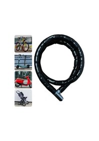 Resim Uslucan Alışveriş Motor Bisiklet Kilidi 22 Mm X 100 Cm 