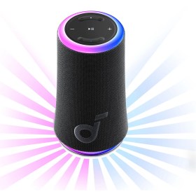Resim Anker ANKER Soundcore Glow Taşınabilir Hoparlör Siyah 