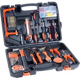 Resim NewStar Germany Technology 105 Parça Alışım Çelik Alet Takım Seti Ergonomik Saplı Taşınabilir 