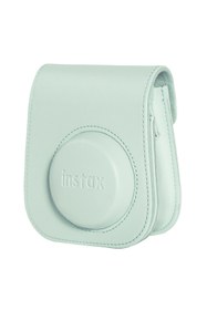 Resim Fujifilm Instax Mini 12 Yeşil Fotoğraf Makinesi-20'lu Film-mini Albüm Ve Deri Kılıf Seti 