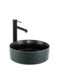 Resim Lena E-W5001YS Tezgahüstü Lavabo Yeşil 