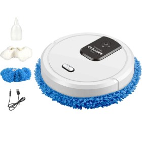 Resim Kesoto Robot Süpürge USB Şarj - Beyaz (Yurt Dışından) 