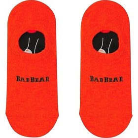 Resim Bad Bear Erkek Çorap Core Tendo Kırmızı 