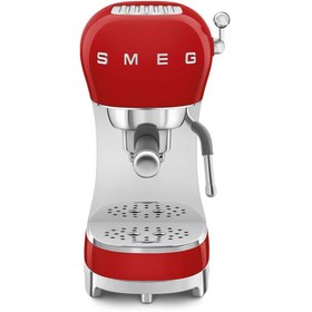 Resim Smeg ECF02RDEU Kırmızı Espresso Kahve Makinesi-ECF02RDEU-TY 