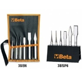 Resim Beta Keski Pim Zımba Takımı 6 Parça 38/SP6 