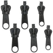 Resim Padalink 6 Adet Universal Fermuar Bağıcı - 3 Boyut Küçük, Orta, Büyük - Plastik, Nilon Ve Metal Fermuarlar İçin Kolay Montajlı Tamir Ve Değişim Aracı 