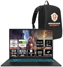 Resim ASUS Vivobook 16 Core 5 210H 32GB 512GB SSD RTX4050/6GB 144Hz 16" WUXGA W11H V3607VU & PER4 ÇANTA 