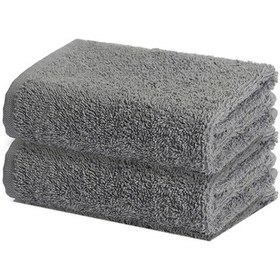 Resim 2 Adet Mutfak Havlusu El Yüz Havlusu Füme 