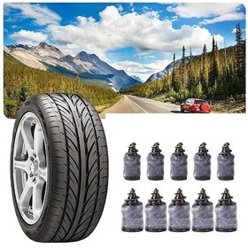 Resim Motosiklet Araba Oto Lastik Tamir Kiti Kauçuk Vida Seti Lastik 