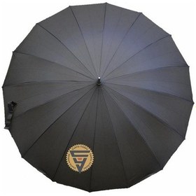 Resim Marlux Vale Protokol Baston Şemsiye 105 CM Siyah Siyah - Siyah 