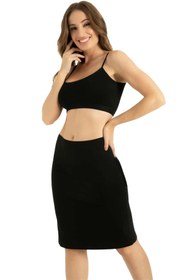 Resim HRN Textile Bambu Midi Jüpon (Q-En 300) 
