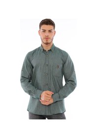 Resim G723 Dewberry Erkek Gömlek-haki Haki 