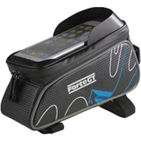 Resim Forte Gt 842 Heybe Bisiklet Çantası Kadro Üstü Telefon Gözlü Çant Mavi 