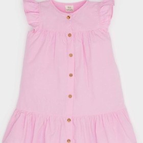 Resim DeFacto Kız Bebek Bisiklet Yaka Kolsuz Yazlık Elbise E7882A525SMPN450 