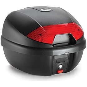 Resim Arwic 32 Lt Motosiklet Çantası Siyah Topcase 