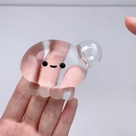 Resim 1 adet Deniz Kumu Tente Sıkıştırma Oyuncak - Yumuşak, Dayanıklı Silikon Duyusal Fidget Oyuncak, Gerçekçi Deniz Canlısı Tasarımı ile, Noel, Cadılar Bayramı, Sevgililer Günü Hediyeleri, Eğlenceli Parti Hediyeleri ve Masa Dekoru için mükemmel 
