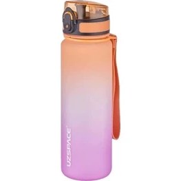 Resim Fiftyfifty 500ML Çift Renk Softtouch Ff Collection Tritan Su Matarası Turuncu-Mor 