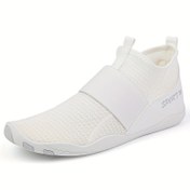 Resim Kadınların Yüksek Üst rahat giyilebilir Su Çorapları, Konforlu Hızlı Kuruyan Yürüyüş Ayakkabıları, Plaj Ayakkabıları, Açık Hava Yüzme Ayakkabıları 