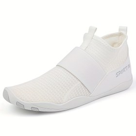 Resim Kadınların Yüksek Üst rahat giyilebilir Su Çorapları, Konforlu Hızlı Kuruyan Yürüyüş Ayakkabıları, Plaj Ayakkabıları, Açık Hava Yüzme Ayakkabıları 