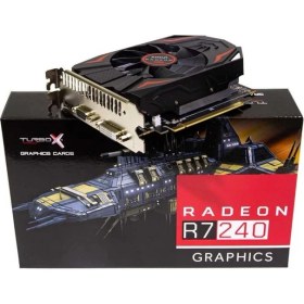 Resim Midcom Turbox Knight Zen Max R7 240 Amd Gddr5 128BIT Vga.dvi.hdmi Tek Fan 4gb Ekran Kartı 