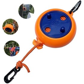 Resim Pratik Ayarlanabilir Çamaşır İpi Yatek Karavan Tekne 