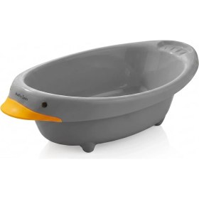 Resim Babyjem Neşeli Ördek Bebek Banyo Küveti Soft Gri 