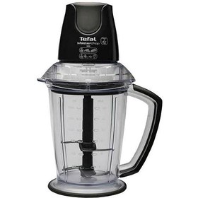 Resim tefal MasterChop XXL Maxi Siyah 500 W 4 Bıçaklı Doğrayıcı 