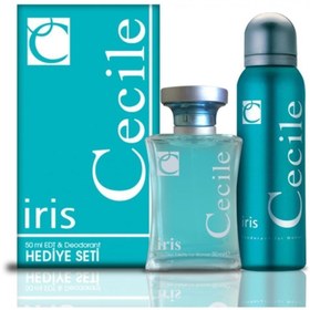 Resim Cecile 50 ml Iris Edt + 150 ml Iris Deo Kofre 