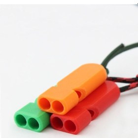 Resim Çift Delikli Hakem Ve Deprem Düdüğü Anahtarlık Öğretmen Düdüğü Da Çok Renkli 