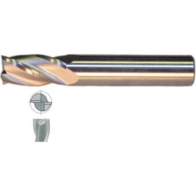 Resim Fett 16mm Mastercut Standart Sert Metal 2 Ağızlı Karbür Parmak Frezesi 