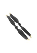 Resim Kosona Djı Mavic Pro Platinum İçin Hızlı Kurulumlu Çift Yönlü Katlanabilir 8331f Uçak Pervanesi - Gürültü Düşük, Uçuş Süresini Uzatır - Siyah Altın Kenar, 2 Adet 