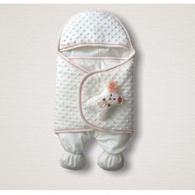 Resim DGS Kundak Oyuncaklı Kız Bebek Ayaklı Beyaz Ps9884 DGS-23108151 
