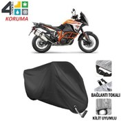 Resim Ktm 1290 Super Adventure Motosiklet Brandası ( Kilit Uyumlu - Siy 