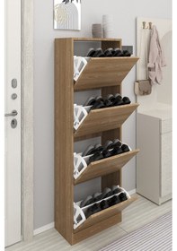 Resim İnova Ayakkabılık Ahşap 