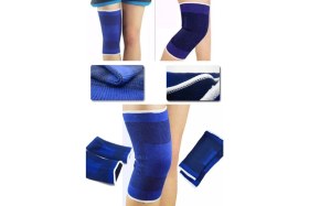 Resim Çerçici 2 Li Elastik Dizlik - Egzersiz ve Spor Dizliği Büyük Boy 23 cm 