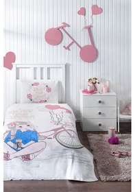 Resim Özdilek Enjoy Beyaz Tek Kişilik Pike Takımı Özdilek Pike Takımı 