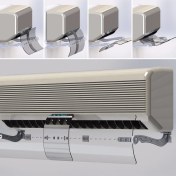 Resim Witforms Split Tipi Klima Aparatı - Klima Hava Yönlendirici 