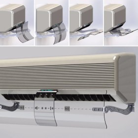 Resim Witforms Split Tipi Klima Aparatı - Klima Hava Yönlendirici 