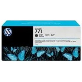 Resim Hp 771 Ce037A Mat Siyah Kartuş Yeni Tarih 