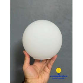 Resim Erşah Aydınlatma Glob Beyaz Cam Avize Camı 