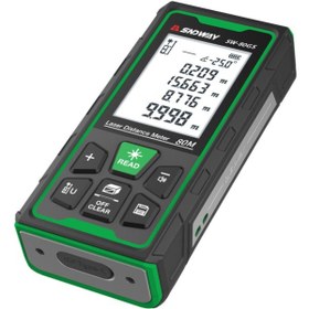 Resim Sndway Sw-80gs Yeşil Lazerli 80 Metre Lazermetre Şarjlı Ve Ip68 Korumalı 