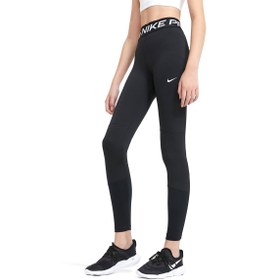 Resim Nike Pro Çocuk Siyah Günlük Stil Tayt DA1028-010 